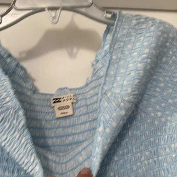 Billabong 💛 Girls’ Blue Polka-Dot Dress Cute summer dress - Picture 2 of 2